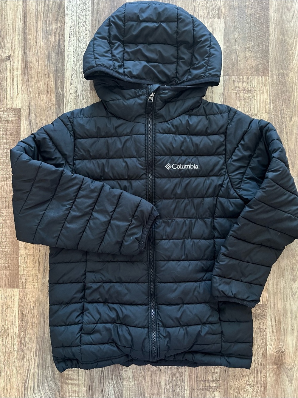 Columbia Kids' Black Puffer Jacket with Hood
